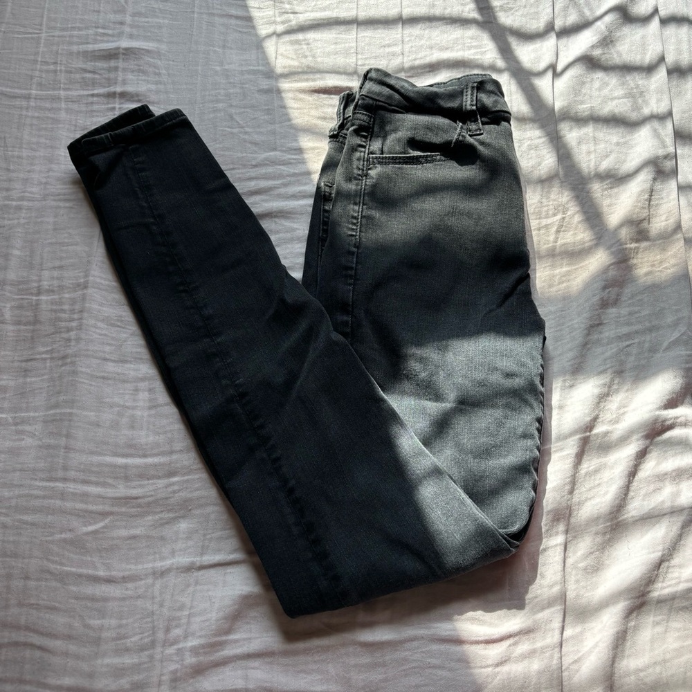 American Eagle Black High Rise Jeggings